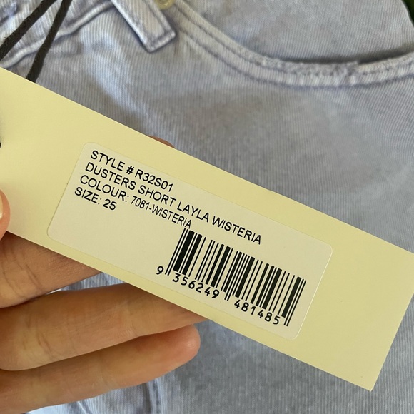 Rolla’s Dusters Short Layla Wisteria NWT - Picture 4 of 12